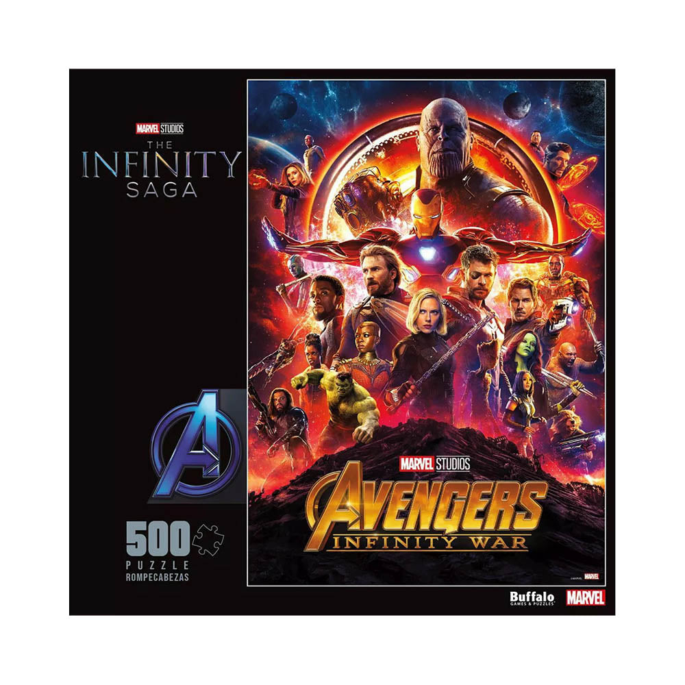 Buffalo 500pc Puzzle - Marvel™ - We're in the Endgame Now Main image