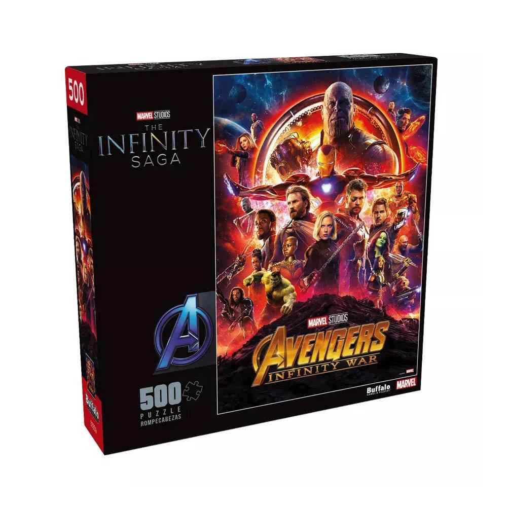 Buffalo 500pc Puzzle - Marvel - We're in the Endgame Now-TCG Nerd