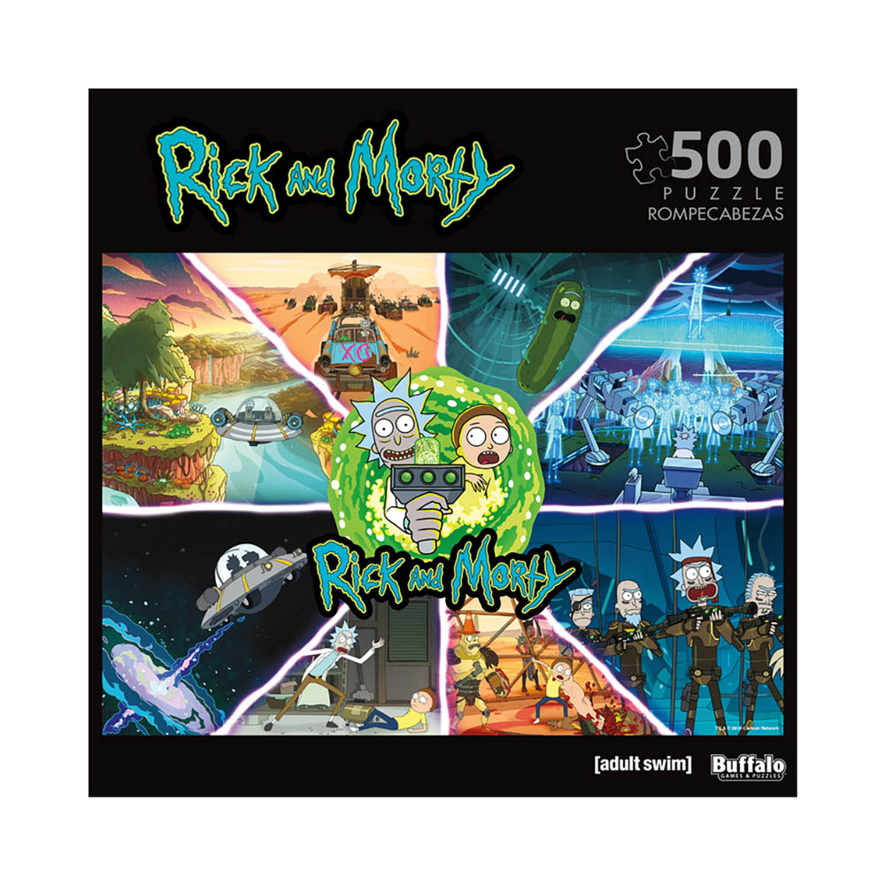 Buffalo 500pc Puzzle - Rick and Morty Main image