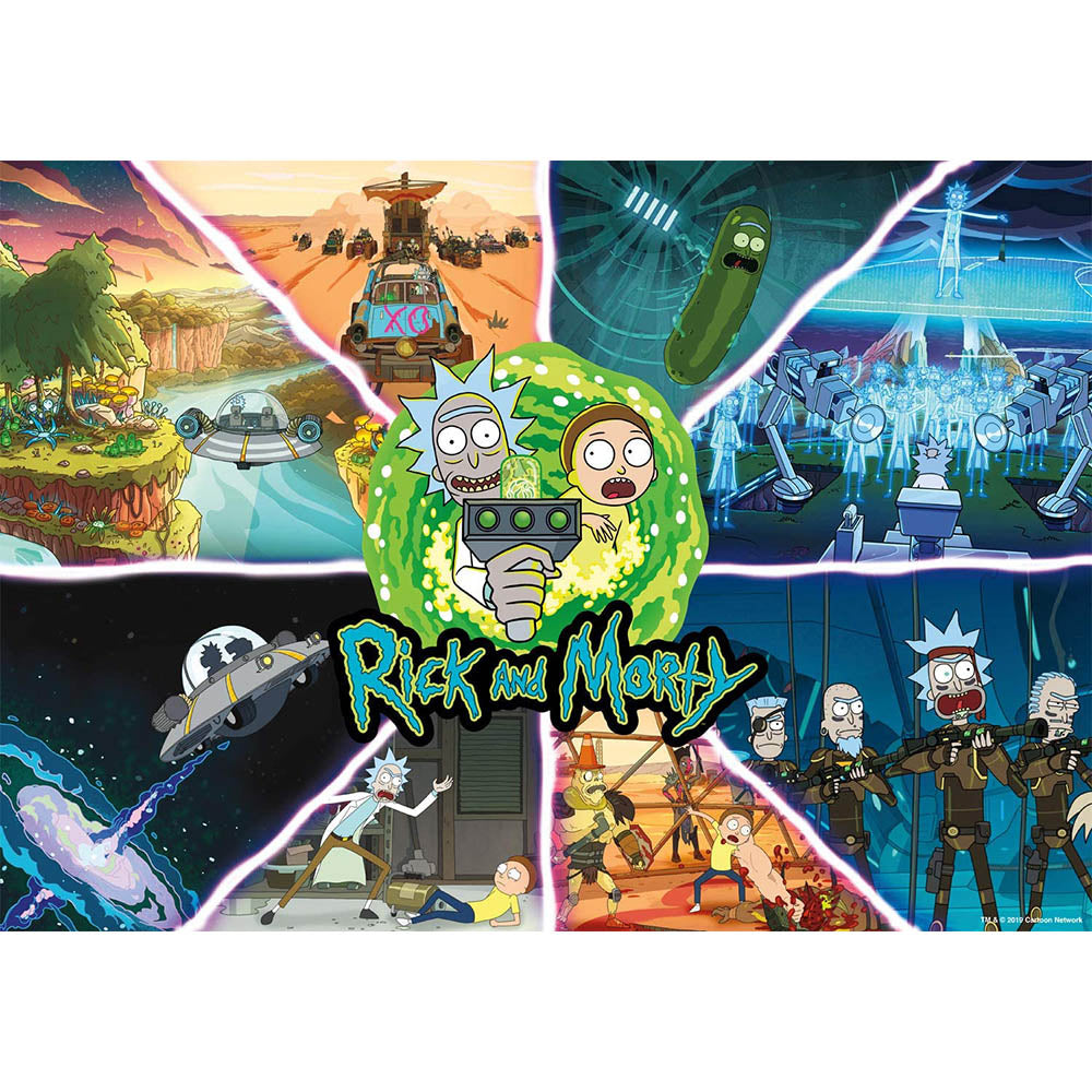 Buffalo 500pc Puzzle - Rick and Morty Secondary image