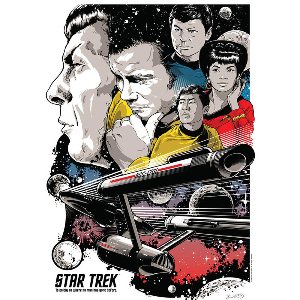 Buffalo 500pc Puzzle - Star Trek - To Boldly Go Where No Man Has Gone Before Secondary image