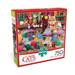 Buffalo 750pc Puzzle - Cats - Crochet Kittens