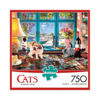 Buffalo 750pc Puzzle - Cats - Puzzler's Desk