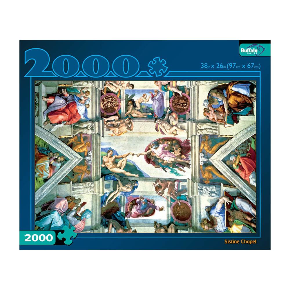 Buffalo 2000pc Puzzle - Sistine Chapel-TCG Nerd Main image