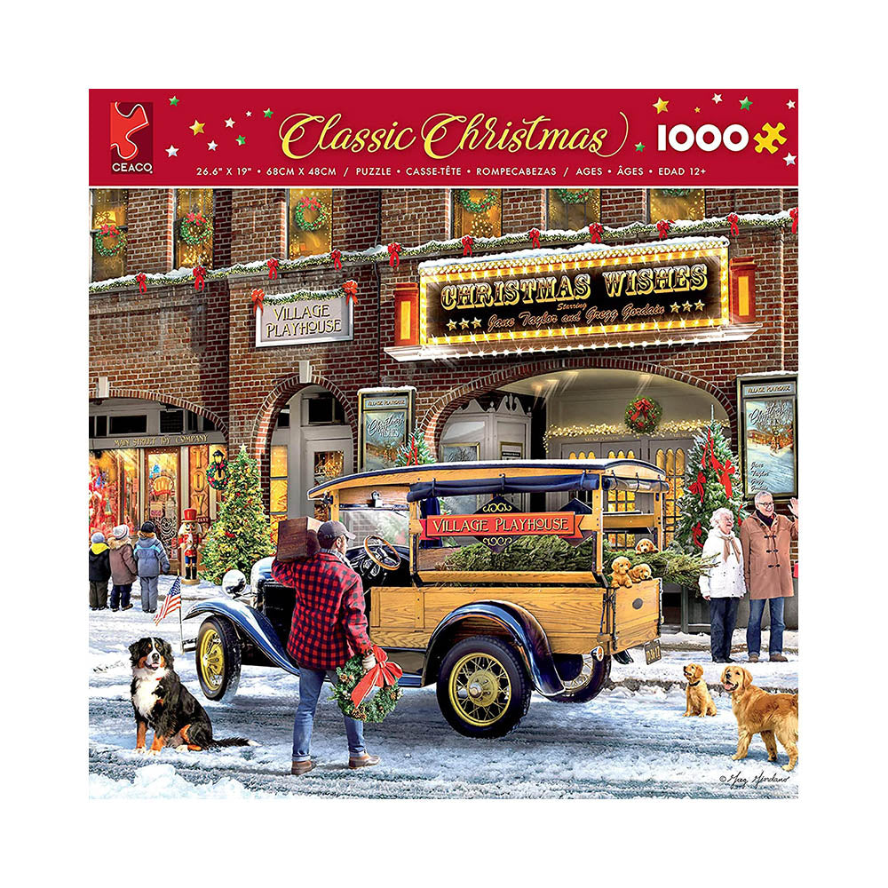 Ceaco 1000pc Puzzle - Classic Christmas - Christmas Theater Main image