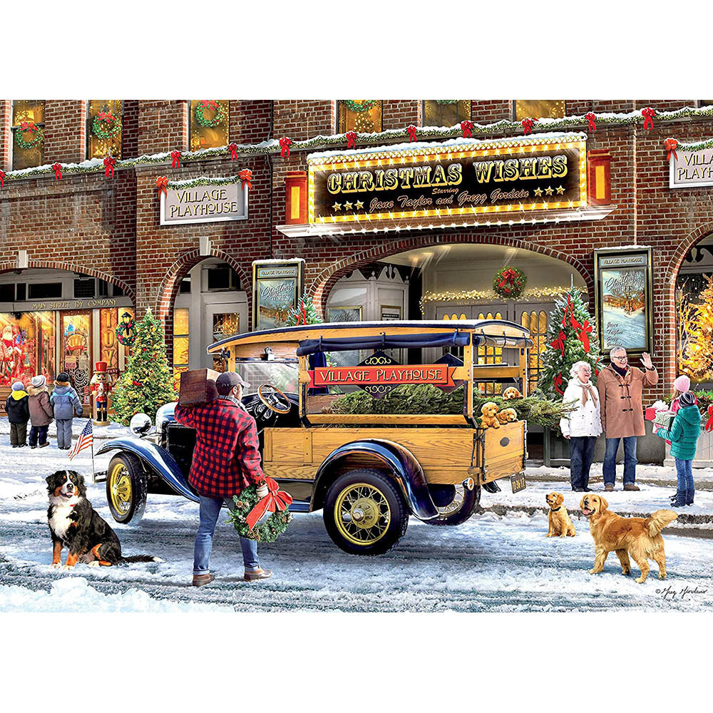 Ceaco 1000pc Puzzle - Classic Christmas - Christmas Theater Secondary image