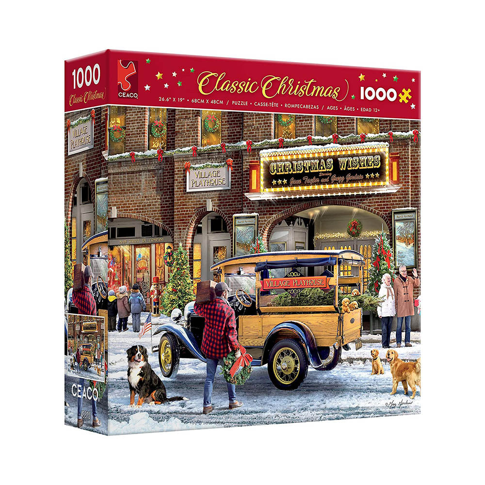 Ceaco 1000pc Puzzle - Classic Christmas - Christmas Theater