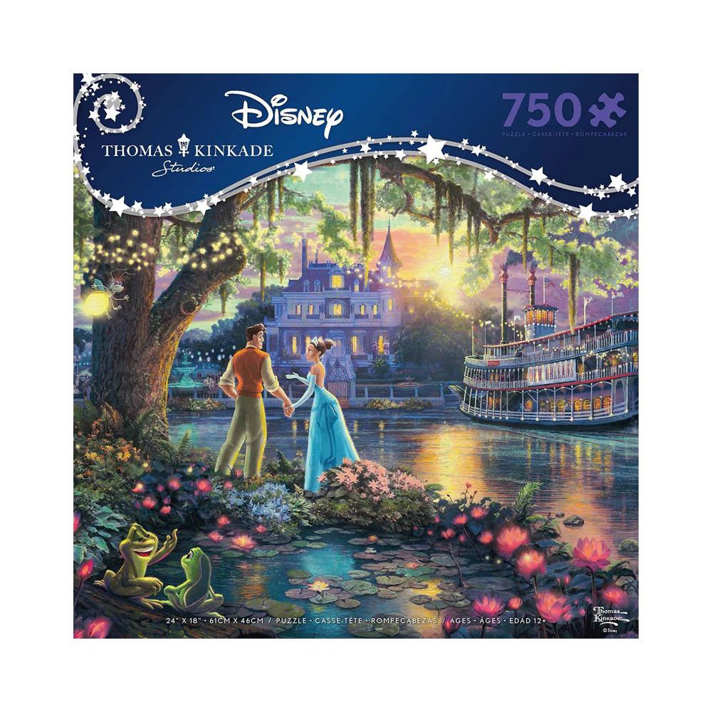 Ceaco 1000pc Puzzle - Disney Thomas Kinkade - The Princess and the Frog-TCG Nerd Main image