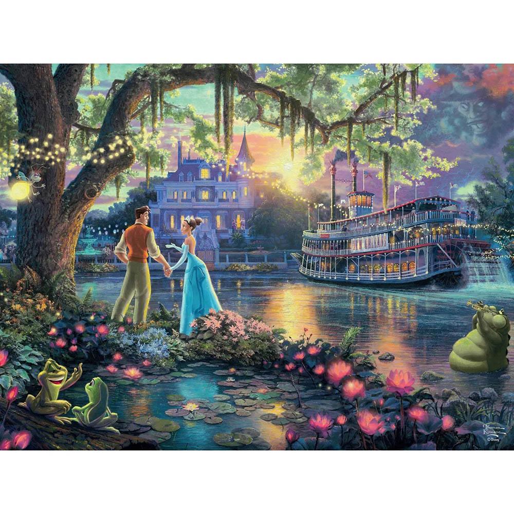 Ceaco 750pc Puzzle - Disney™ Thomas Kinkade - The Princess and the Frog Secondary image