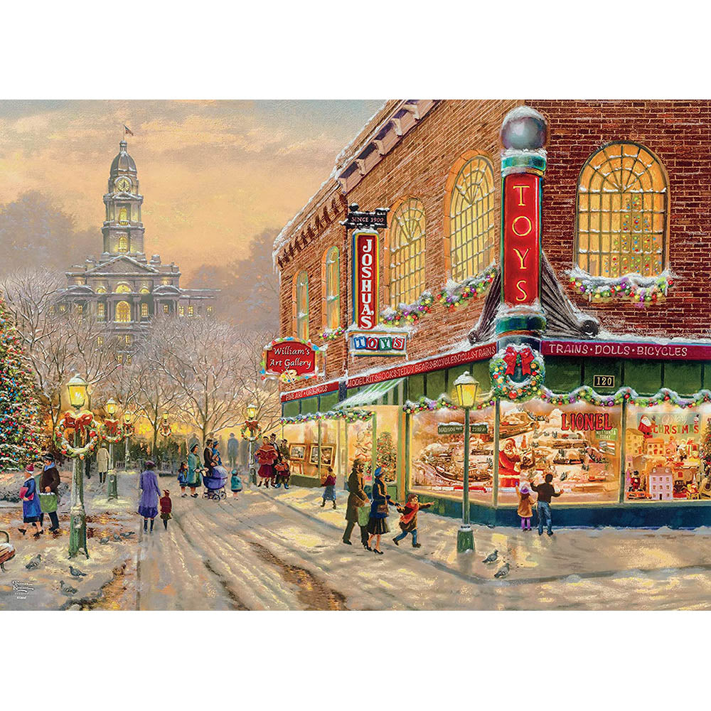 Ceaco 1000pc Puzzle - Thomas Kinkade - A Christmas Wish Secondary image