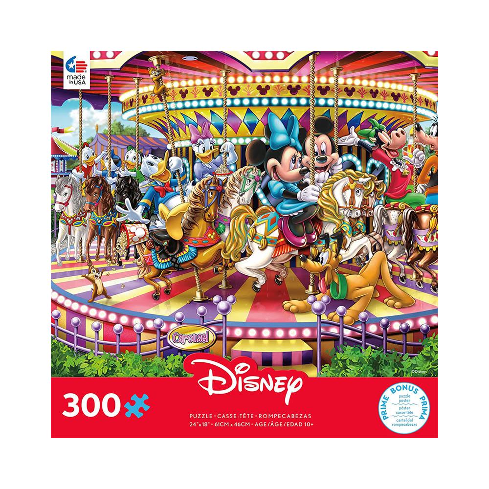 Ceaco 300pc Puzzle - Disney - Carousel-TCG Nerd Main image