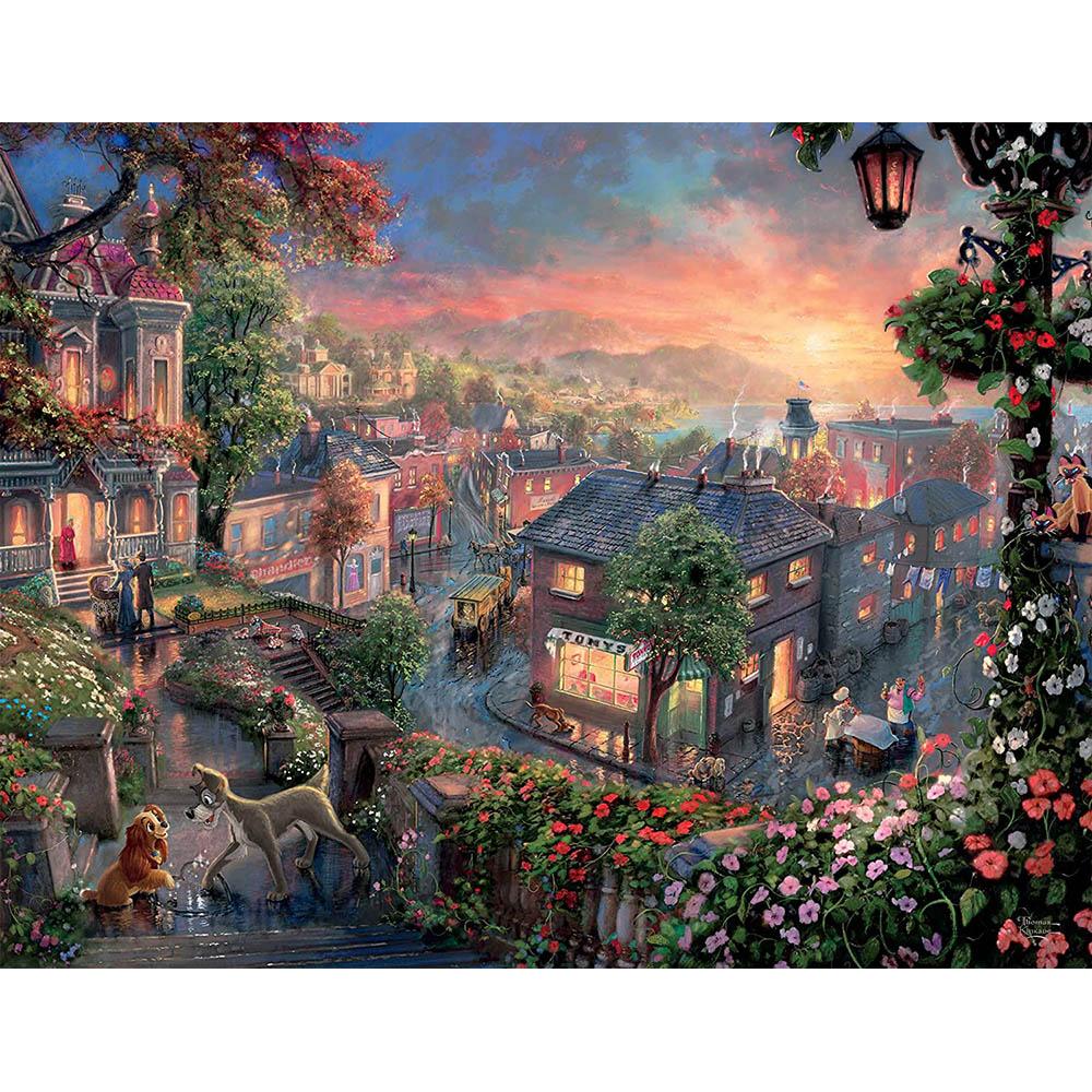 Ceaco 4in1 Multipack Puzzle #4 - Disney Thomas Kinkade-TCG Nerd