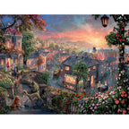 Ceaco 4in1 Multipack Puzzle #4 - Disney Thomas Kinkade-TCG Nerd