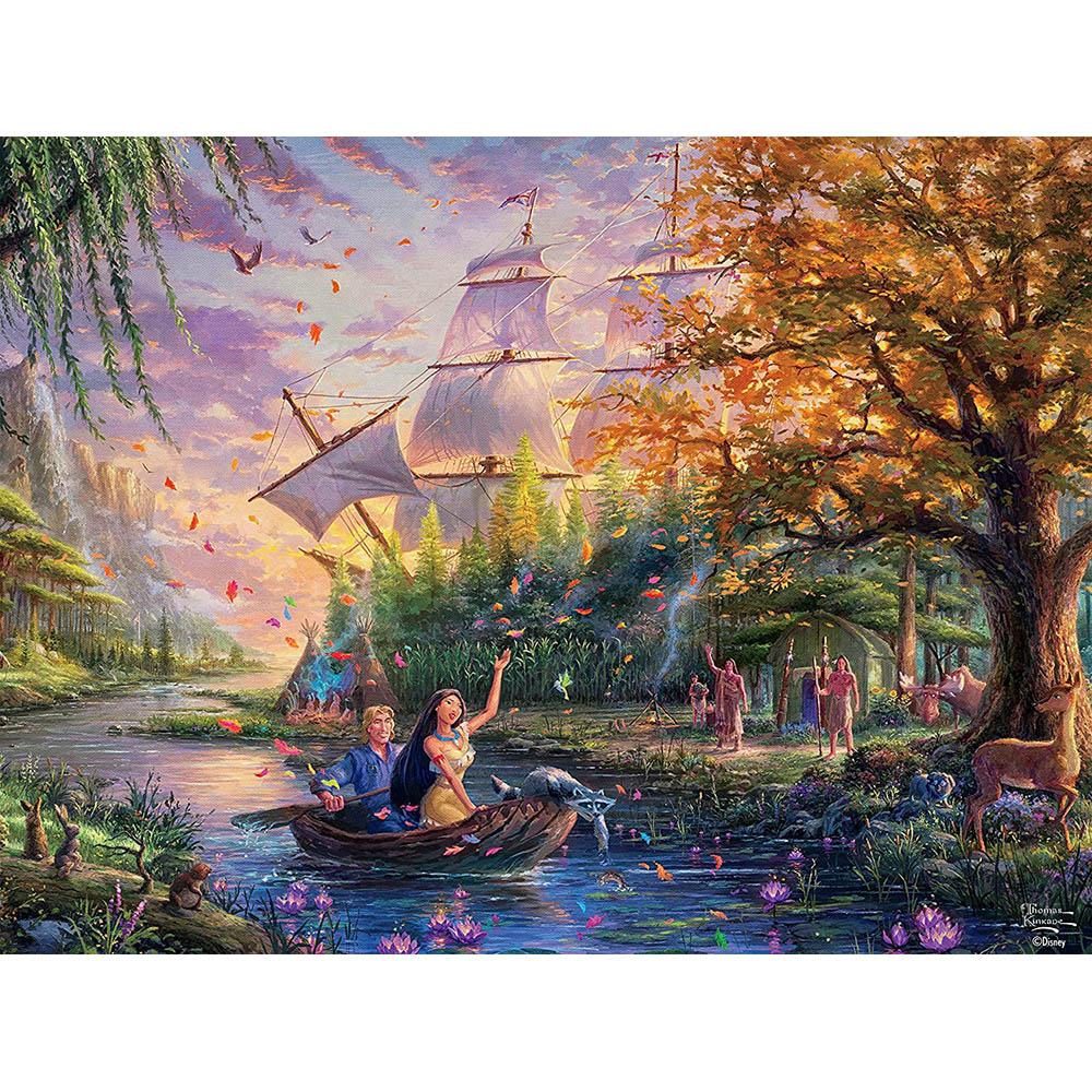 Ceaco 4in1 Multipack Puzzle #3 - Disney Thomas Kinkade-TCG Nerd