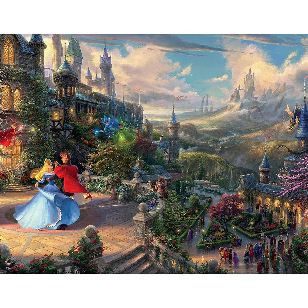 4-in-1 Thomas Kinkade Disney Puzzle Multipack