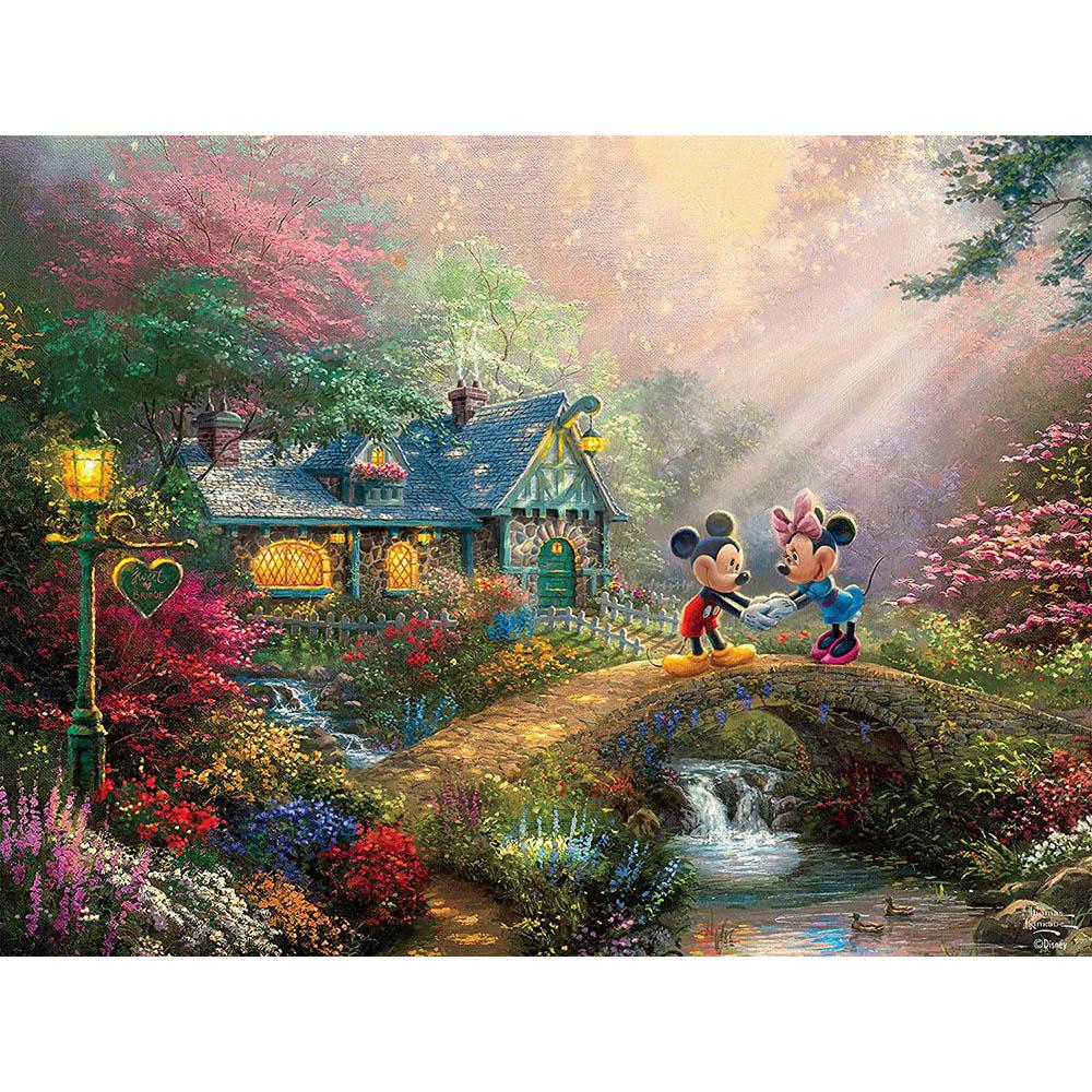 Thomas Kinkade Disney - Multipack - 4 in1 Puzzles –