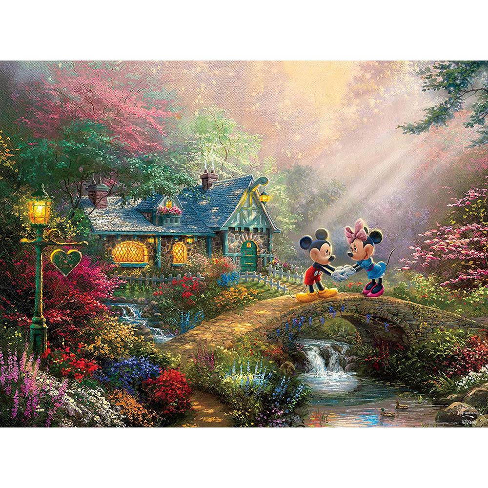 Ceaco 4in1 Multipack Puzzle #6 - Disney Thomas Kinkade-TCG Nerd