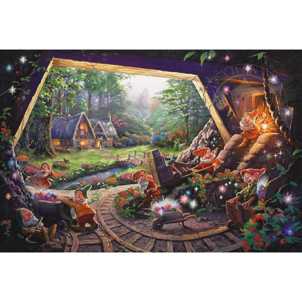 Ceaco 4in1 Multipack Puzzle #6 - Disney Thomas Kinkade-TCG Nerd