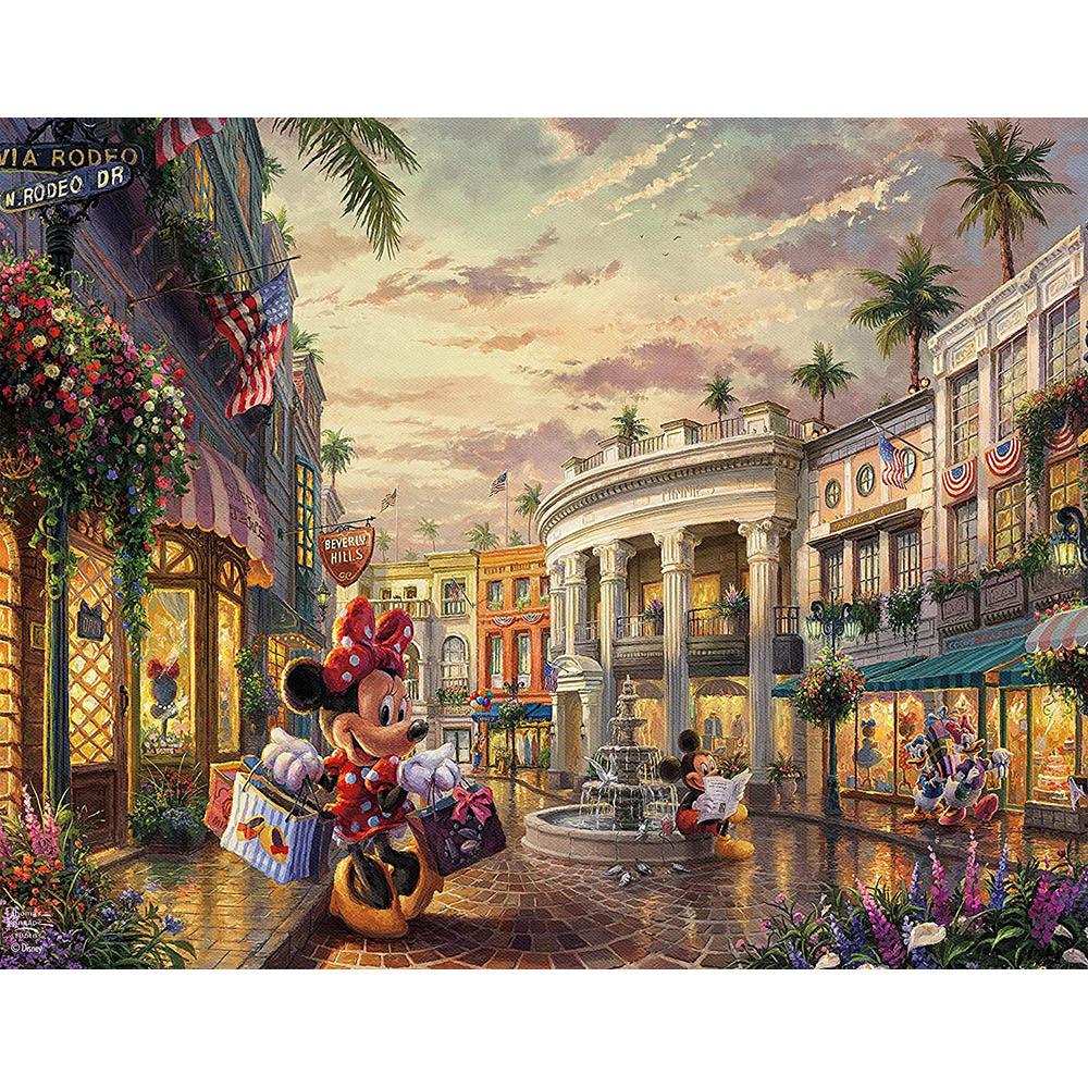 Ceaco 4in1 Multipack Puzzle #7 - Disney Thomas Kinkade-TCG Nerd
