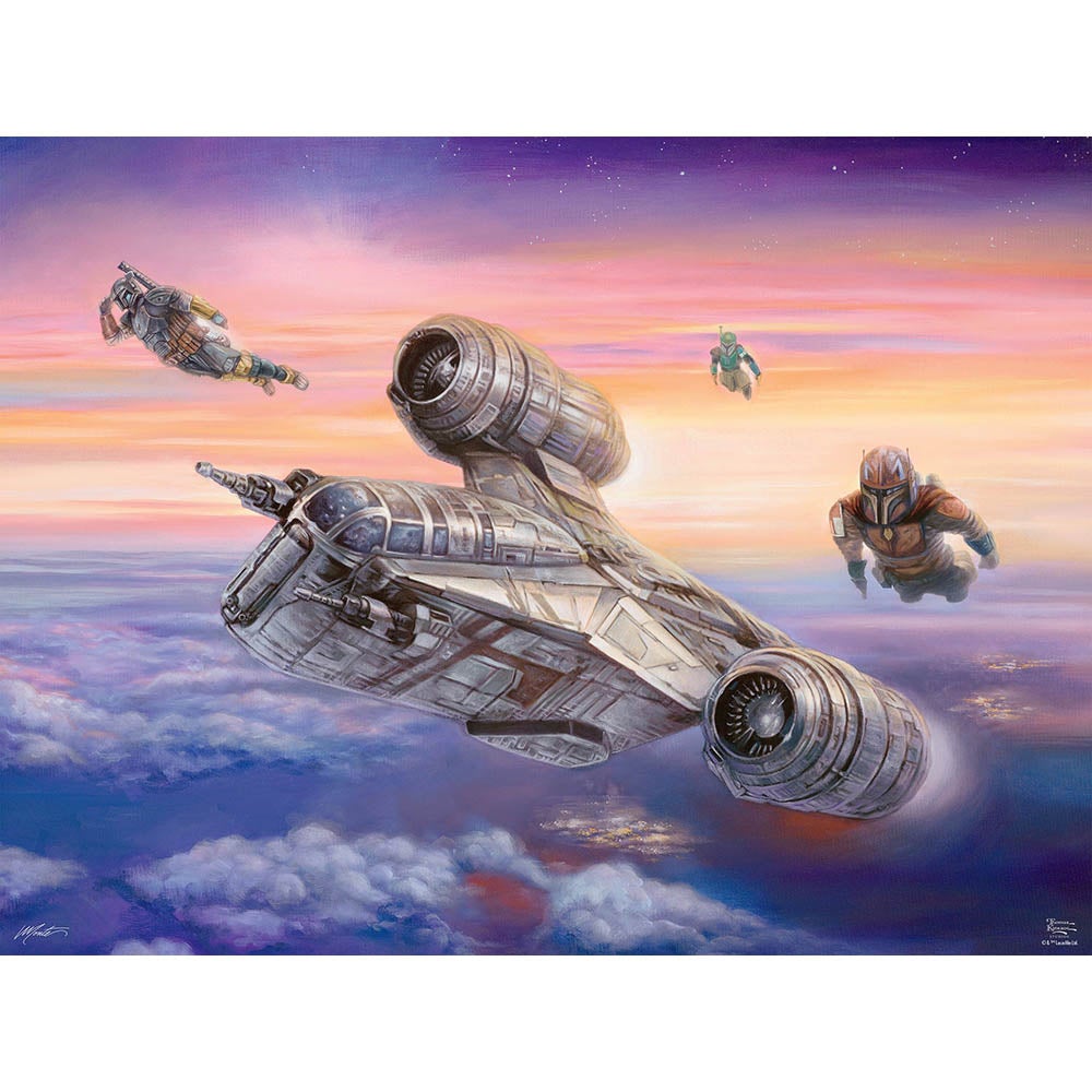 Ceaco 550pc Puzzle - Star Wars™ The Mandalorian - The Escort Secondary image