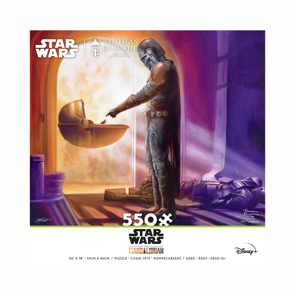 Ceaco 550pc Puzzle - Star Wars™: The Mandalorian - Turning Point-TCG Nerd Main image