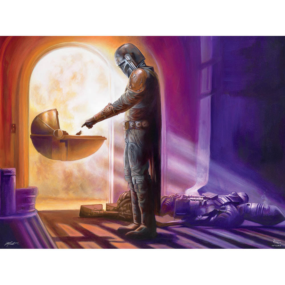 Ceaco 550pc Puzzle - Star Wars™: The Mandalorian - Turning Point Secondary image