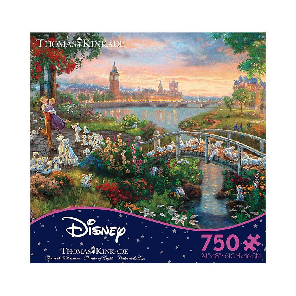 Ceaco 750pc Puzzle - Disney Thomas Kinkade - 101 Dalmatians-TCG Nerd Main image