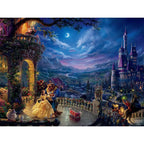 Ceaco 750pc Puzzle - Disney Thomas Kinkade - Beauty and the Beast-TCG Nerd