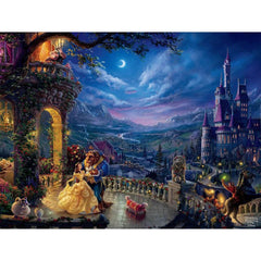 Ceaco 750pc Puzzle - Disney Thomas Kinkade - Beauty and the Beast-TCG Nerd