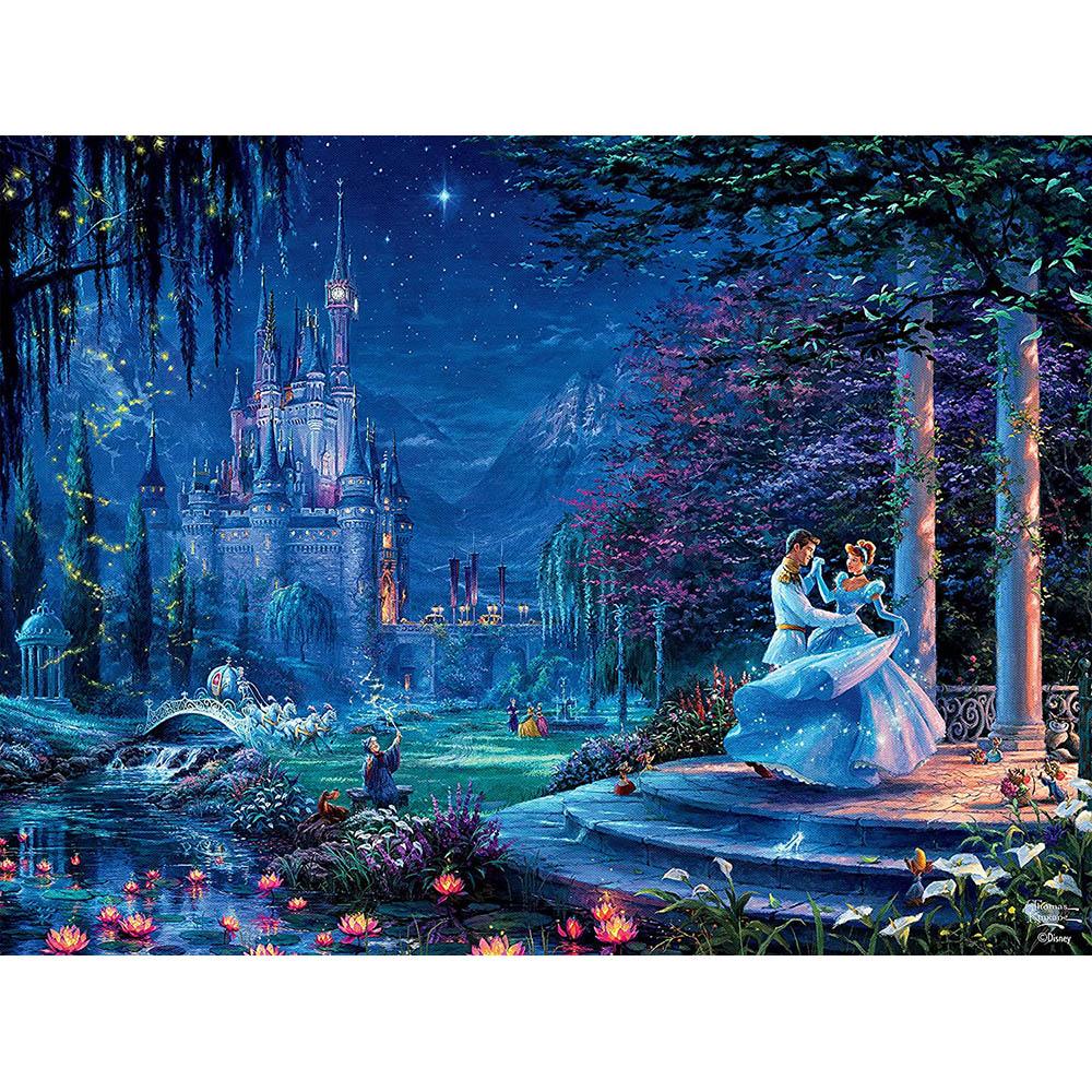 Ceaco 750pc Puzzle - Disney Thomas Kinkade - Cinderella Starlight-TCG Nerd