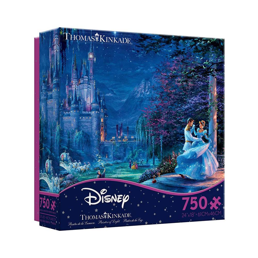 Ceaco 750pc Puzzle - Disney Thomas Kinkade - Cinderella Starlight-TCG Nerd