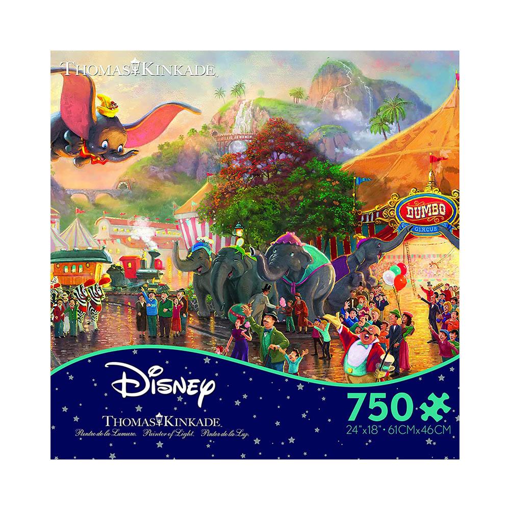 Ceaco 750pc Puzzle - Disney Thomas Kinkade - Dumbo-TCG Nerd Main image