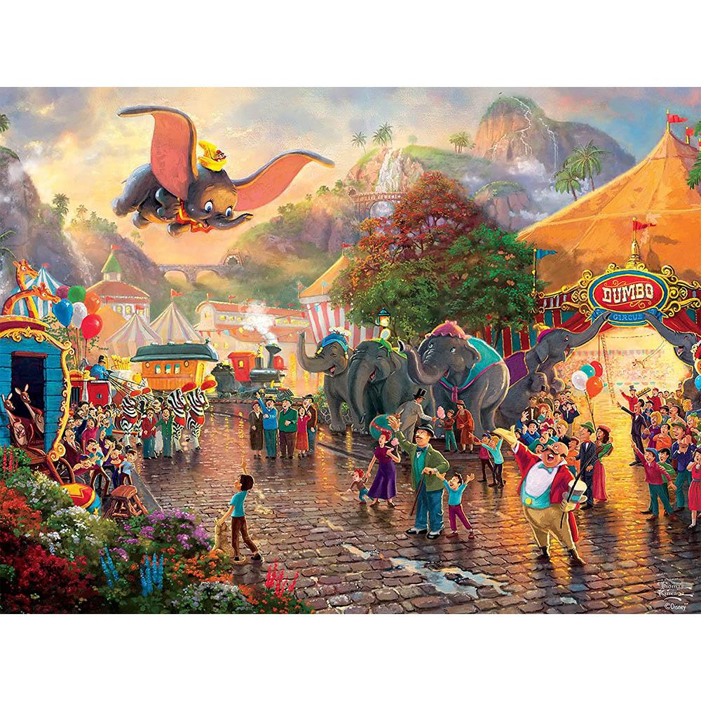 Ceaco 750pc Puzzle - Disney™ Thomas Kinkade - Dumbo Secondary image