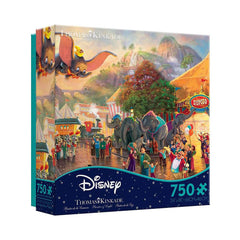 Ceaco 750pc Puzzle - Disney Thomas Kinkade - Dumbo-TCG Nerd