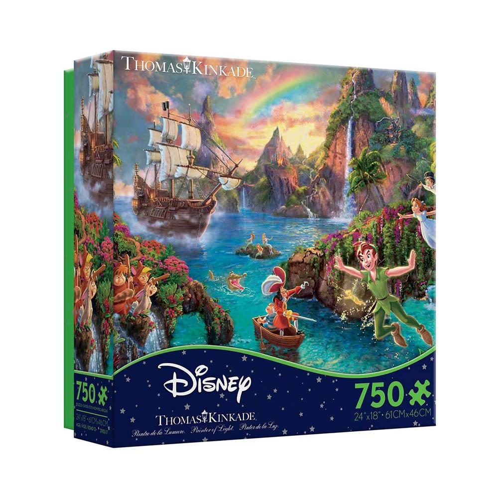 Ceaco 750pc Puzzle - Disney Thomas Kinkade - Peter Pan-TCG Nerd Main image