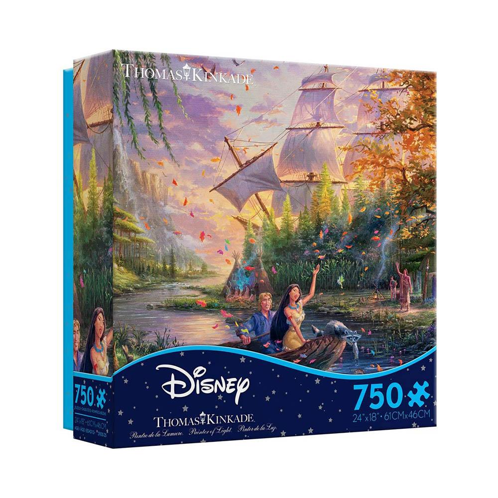 Ceaco 750pc Puzzle - Disney Thomas Kinkade - Pocahontas-TCG Nerd