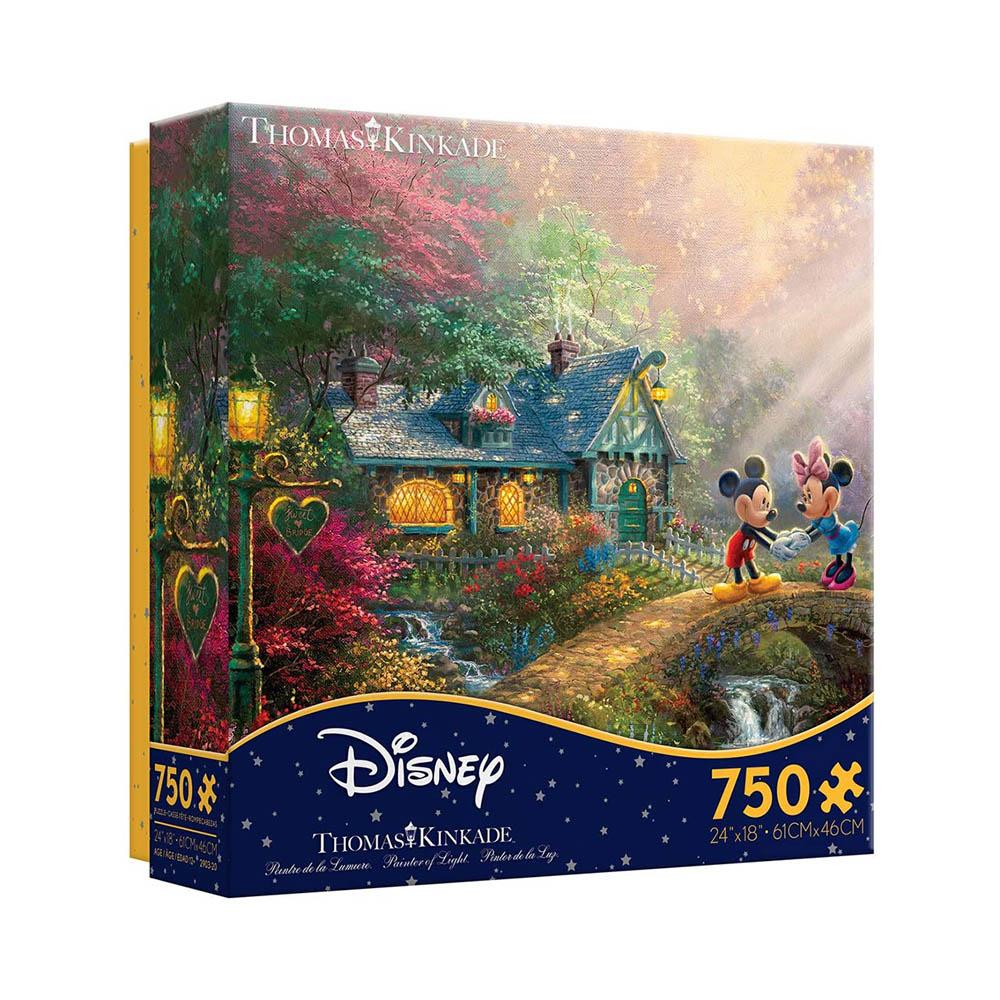 Ceaco 750pc Puzzle - Disney Thomas Kinkade - Sweetheart Bridge-TCG Nerd
