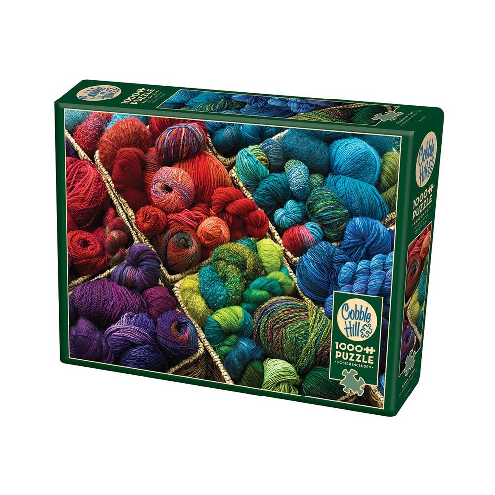 Cobble Hill Large Box 1000pc Puzzle - Plenty of Yarn-TCG Nerd Main image