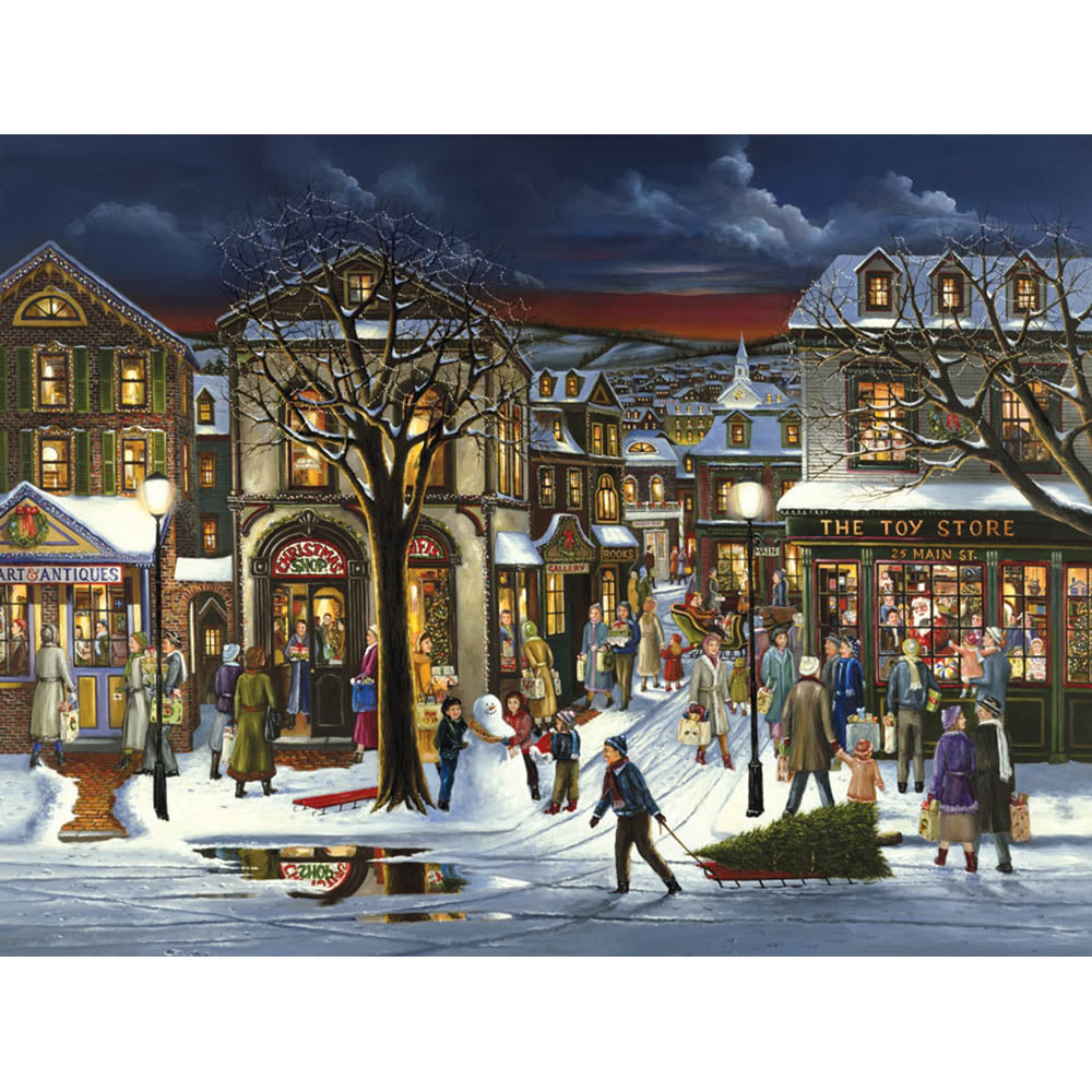 Cobble Hill Small Box 500pc Puzzle - Tis The Season Secondary image