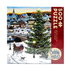 Cobble Hill Small Box 500pc Puzzle - Village Tree