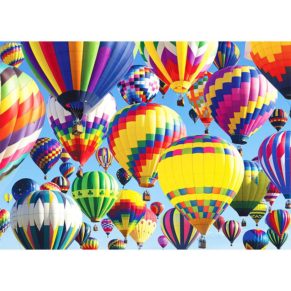 Colorcraft 500pc Puzzle - Beautiful Balloons Secondary image