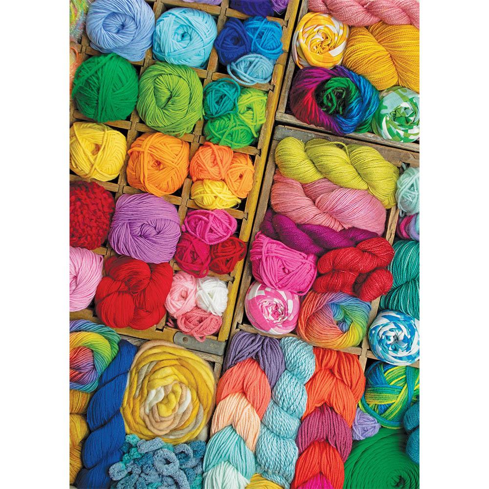 Colorcraft 500pc Puzzle - Yarn of Many Colors Secondary image