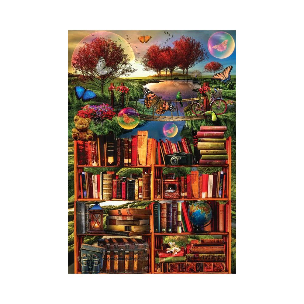 Crown Point Graphics 1000pc Puzzle - Imagination Through Reading Secondary image