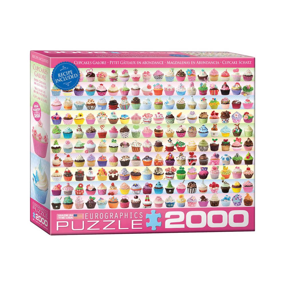 Eurographics 2000pc Puzzle - Cupcakes Galore-TCG Nerd Main image