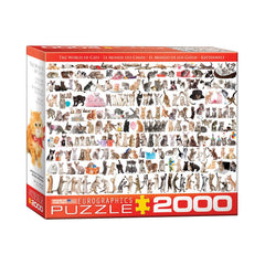 Eurographics 2000pc Puzzle - World of Cats-TCG Nerd