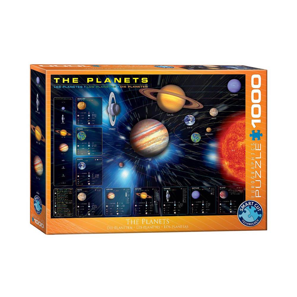 Eurographics 1000pc Puzzle - The Planets-TCG Nerd Main image
