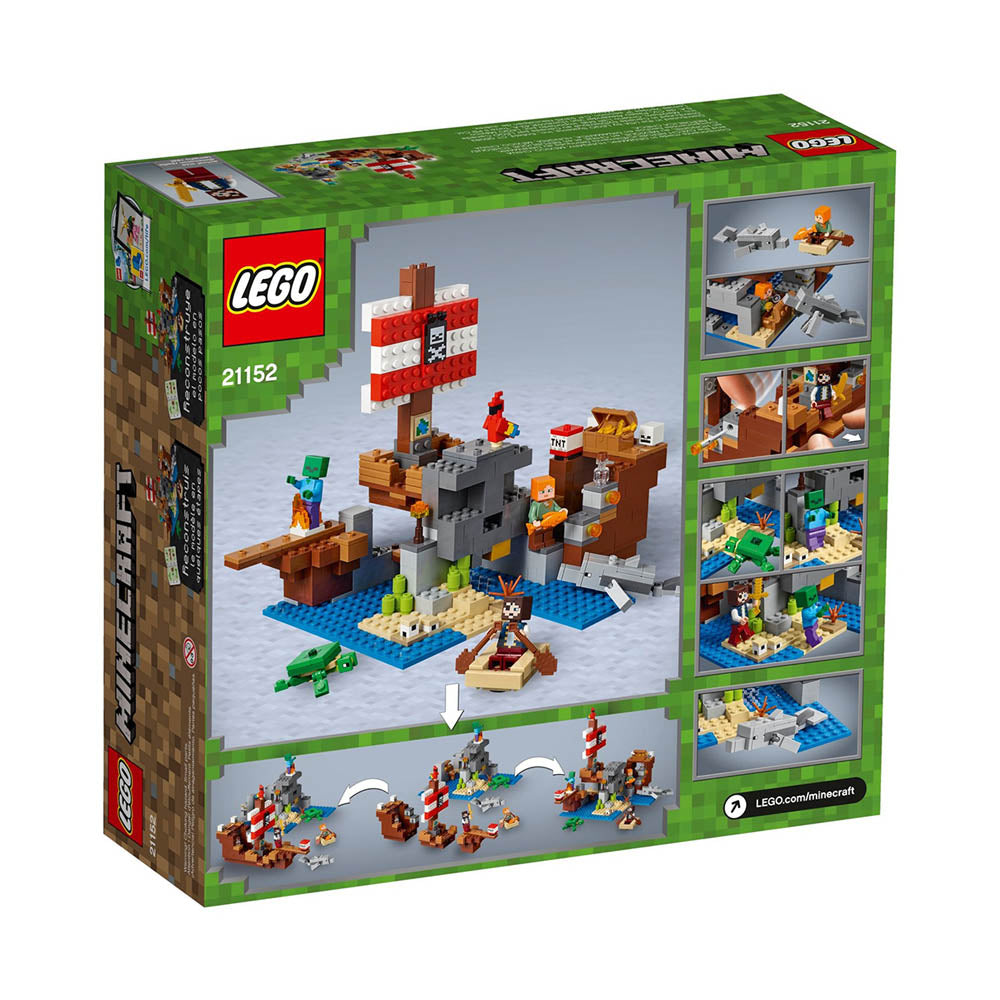 LEGO™ Minecraft - 21152 - The Pirate Ship Adventure Secondary image