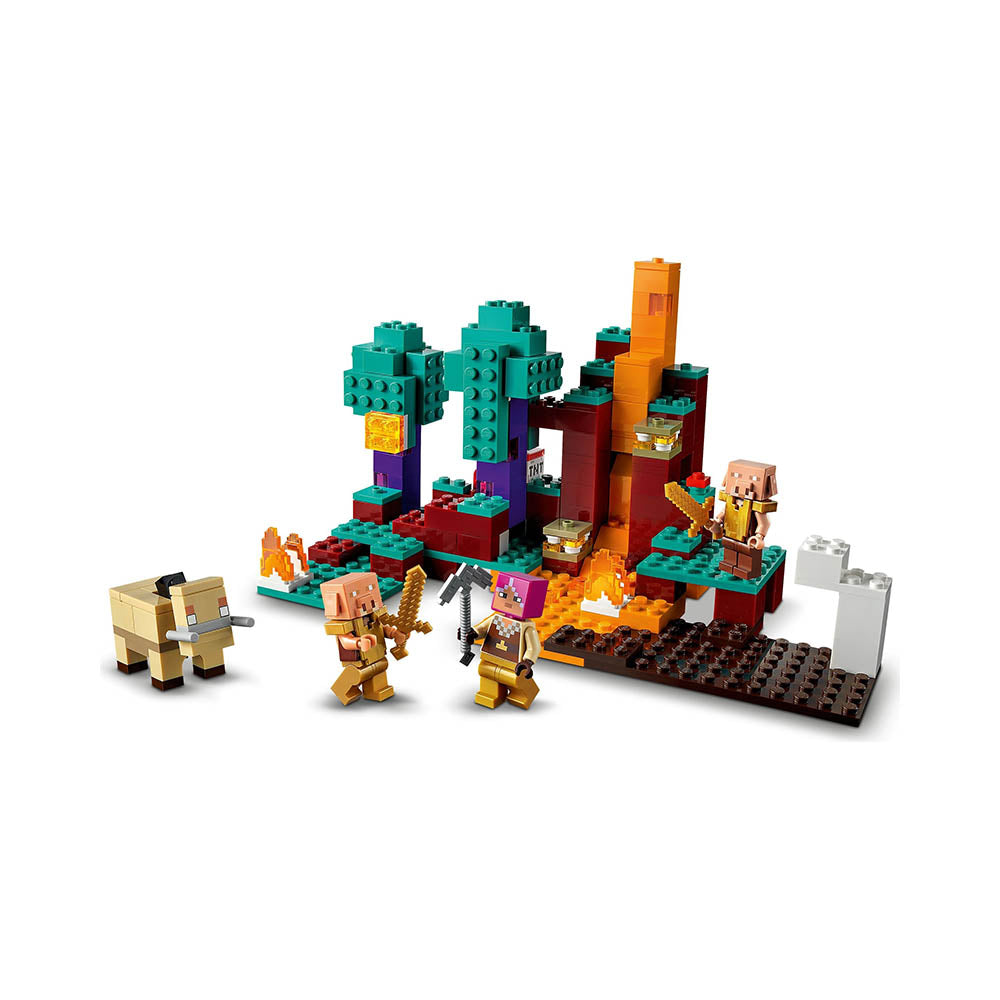 LEGO™ Minecraft - 21168 - The Warped Forest-TCG Nerd