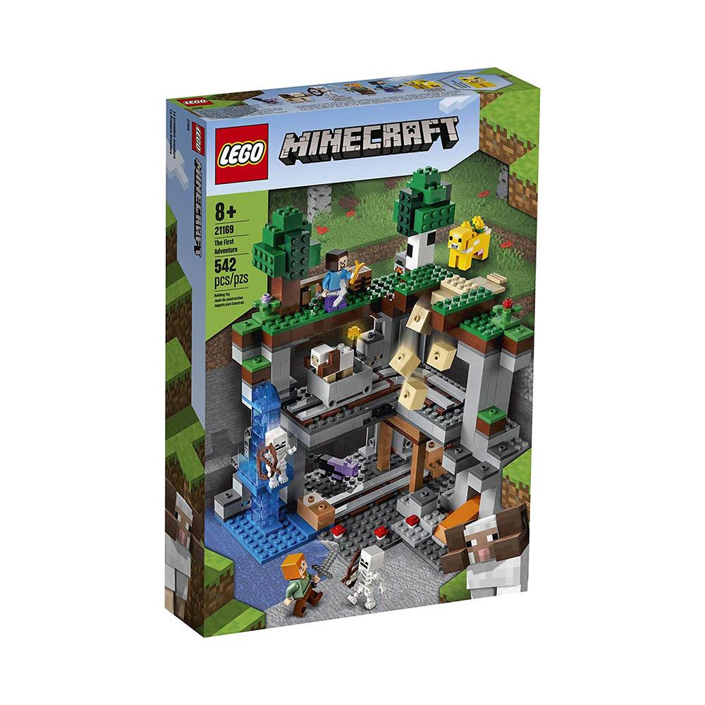 LEGO Minecraft - 21169 - The First Adventure-TCG Nerd Main image