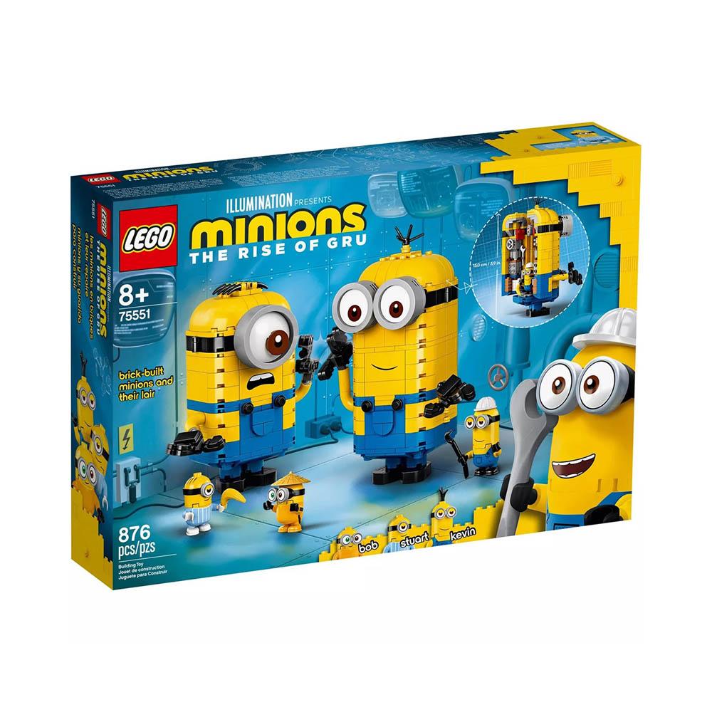 LEGO Minions - 75551 - Brick-Built Minions and their Lair-TCG Nerd Main image